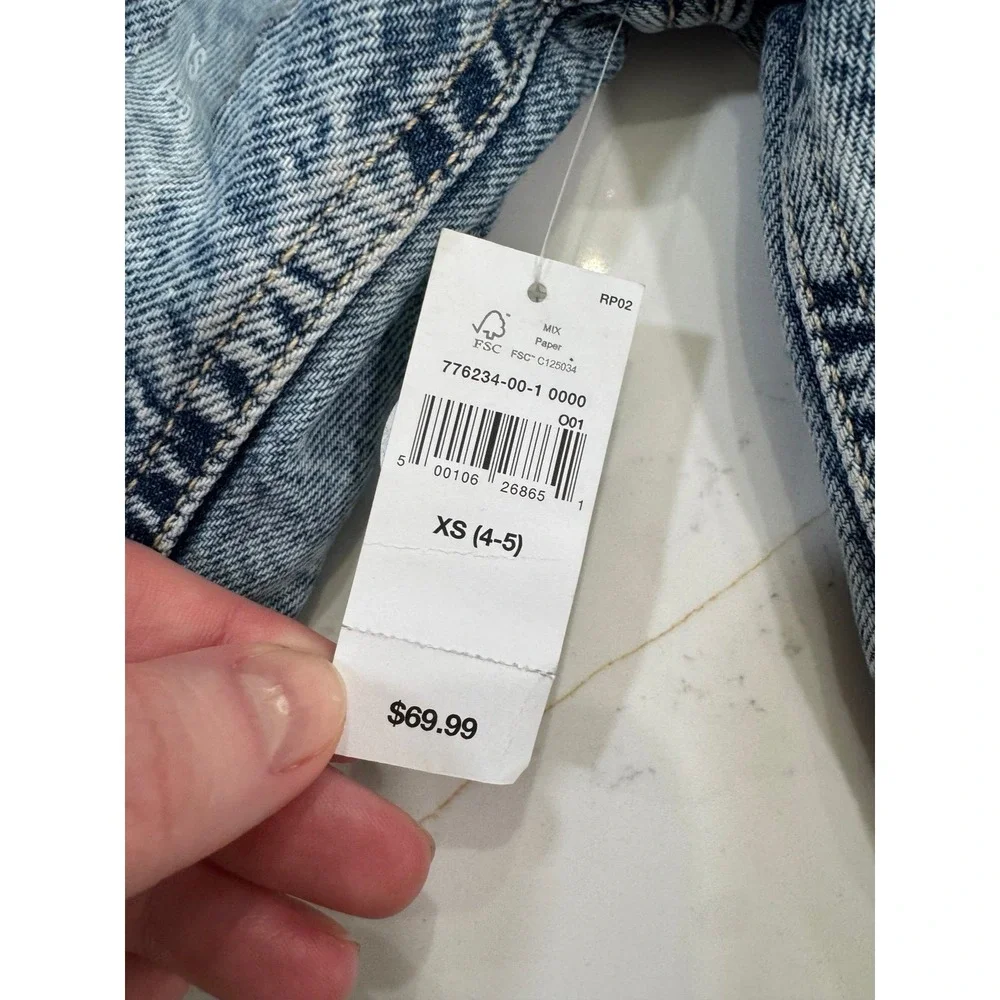 Gap denim jacket‎ size XS 4-5